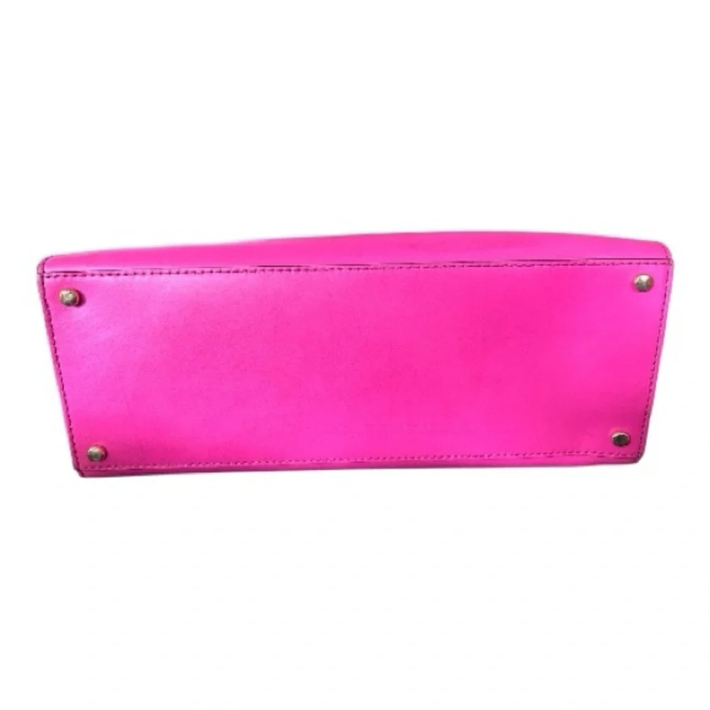 KATE SPADE leather purse,structured, Harwood Place Sinclair, Snapdragon Pink